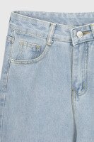 Джинси Mom Fit жіночі  801 XL Блакитний  Фото №7