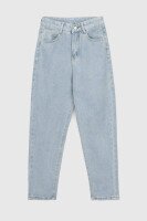 Джинси Mom Fit жіночі  801 XL Блакитний  Фото №6