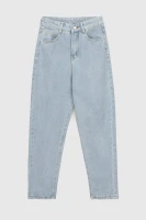 Джинси Mom Fit жіночі  801 XL Блакитний  Фото №6