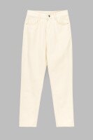 Джинси Mom Fit жіночі 801 XL Молочний (2000990501936S)  Фото №5