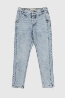 Купить Джинсы Mom Fit женские Karol 23543 38 Голубой (2000990360625D) Артикул: 2000990360625 Миниатюра фотографии № 8
