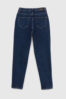Джинси Mom Fit жіночі Zeo Basic 3864 36 Темно-синій (2000990098238D)  Фото №7