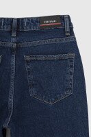 Джинси Mom Fit жіночі Zeo Basic 3864 36 Темно-синій (2000990098238D)  Фото №10