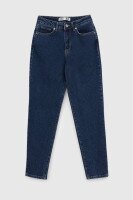 Джинси Mom Fit жіночі Zeo Basic 3864 36 Темно-синій (2000990098238D)  Фото №6