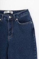 Джинси Mom Fit жіночі Zeo Basic 3864 36 Темно-синій (2000990098238D)  Фото №8