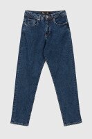Джинси Mom Fit жіночі Zeo Basic 3940-1 34 Синій (2000990723703D)  Фото №4