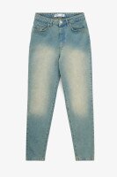 Джинсы Mom Fit женские Zeo Basic 4155 34 Синий  Фото №3