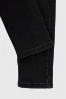 Джинсы однотонные женские Karol D-558 34 Черный (2000990216465D)  Фото №5