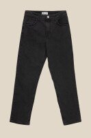 Джинси Regular fit жіночі LAWA WBC02367 34 Графітовий  Фото №4