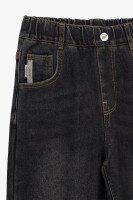 Джинси Slim Fit для хлопчика MOYABERLA 2636 110 см Чорний  Фото №5
