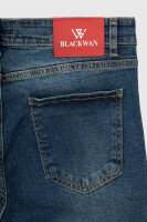 Джинси Slim Fit чоловічі Blackwan BW-248 29 Синій (2000990505194D)  Фото №9