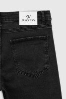 Джинсы Slim Fit мужские Blackwan BW-299 31 Темно-серый (2000990719461D)  Фото №7