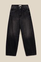 Джинси Baggy жіночі LAWA WTC02395 36 Графітовий  Фото №4