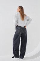 Джинси Baggy жіночі LAWA WTC02395 36 Графітовий  Фото №2