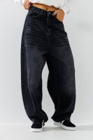 Джинсы Baggy женские Zeo Basic 4542 34 Темно-серый (2000990723604D)