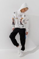 Джинсы Joggers для мальчика MOYABERLA 2622 134 см Черный  Фото №2