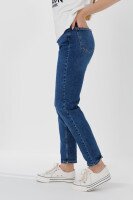 Джинсы Mom Fit женские Karol D-188 36 Синий (2000903539971D)  Фото №0