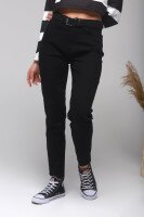 Джинсы Mom Fit Karol D550 36 Черный (2000989405382D)  Фото №1
