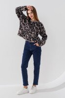 Джинсы Mom Fit женские 1302 28 Синий (2000990693396D)  Фото №1