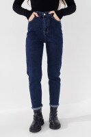Джинси Mom Fit жіночі 1318 25 Синій (2000990693631D)