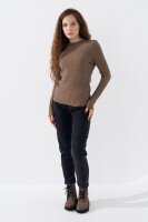 Джинсы Mom Fit женские 3019 25 Серый (2000990693457D)  Фото №1