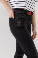Джинсы Mom Fit женские Zeo Basic 2260 34 Черный  Фото №1