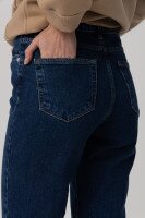 Джинси Mom Fit жіночі Zeo Basic 3864 36 Темно-синій (2000990098238D)  Фото №2