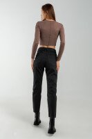 Джинси Mom Fit жіночі Zeo Basic 3933 baza 32 Чорний (2000990272591D)  Фото №3