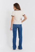 Джинсы Regular fit женские Karol 23441 34 Синий (2000990248268D)  Фото №3