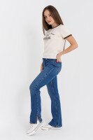 Джинсы Regular fit женские Karol 23441 34 Синий (2000990248268D)  Фото №1