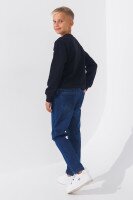 Джинсы Slim Fit для мальчика 2658 110 см Синий (2000990688507W)  Фото №1