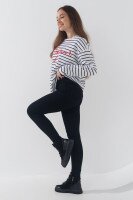 Джинси Slim Fit жіночі LAWA WBC02413 34 Чорний  Фото №0