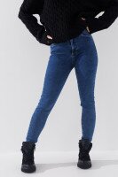 Джинси Slim Fit жіночі LAWA WBC02413 34 Синій  Фото №1