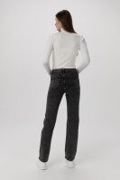 Джинси жіночі Regular fit Zeo Basic 3814 36 Темно-сірий (2000990211972D)  Фото №4