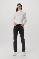 Джинси жіночі Regular fit Zeo Basic 3814 36 Темно-сірий (2000990211972D)  Фото №3