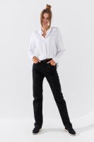 Купить Джинсы женские Regular fit Zeo Basic 4418 34 Черный (2000990617538D) Артикул: 2000990617538 Миниатюра фотографии № 2