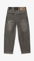 Джинси Baggi для дівчинки Yekipeer B-04-1 140 см Сірий  Фото №2