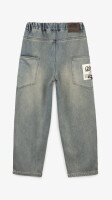 Джинсы Baggi для девочки Yekipeer B-06 128 см Голубой  Фото №3