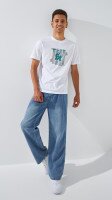Джинси Baggy чоловічі  1021 30 Блакитний