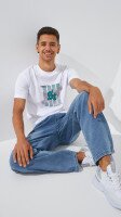 Джинси Baggy чоловічі  1021 30 Блакитний  Фото №1