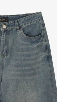 Джинсы Baggy Fit мужские  W012 34 Синий  Фото №0