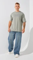 Джинсы Baggy Fit мужские  W012 34 Синий