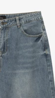 Джинсы Baggy Fit мужские  W013 28 Синий  Фото №0