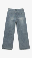 Джинсы Baggy Fit мужские  W013 28 Синий  Фото №3