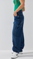 Джинсы Baggy женские On me 4515 34 Темно-синий  Фото №2