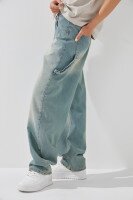 Джинсы Baggy женские On me 4604 34 Голубой  Фото №2