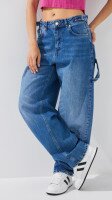 Джинсы Baggy женские On me 4609 34 Синий