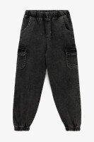 Джинси Joggers для хлопчика Pitiki 9012-2 116 см Сірий