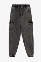 Джинси Joggers для хлопчика Pitiki 9012-3 140 см Сірий