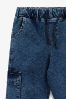 Джинсы Joggers для мальчика Pitiki 9015-1 98 см Синий  Фото №4